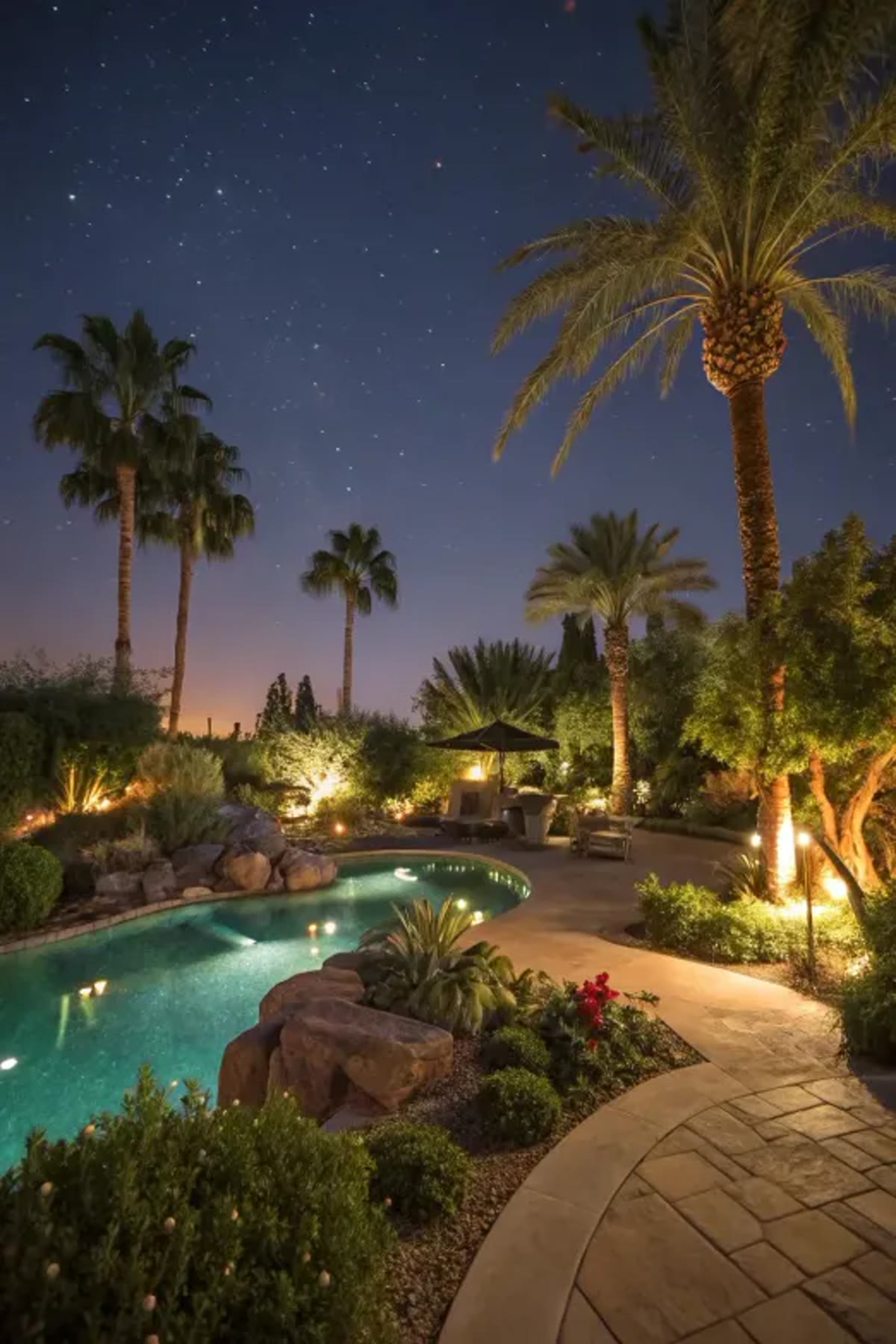 Desert Oasis pool Scottsdale